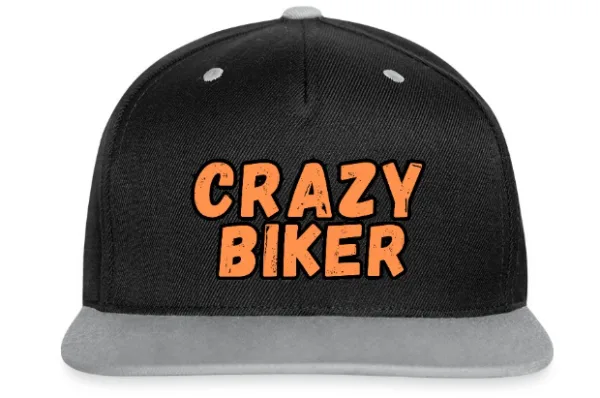 Casquette Brodée Crazy Biker