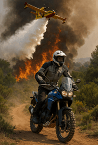 ☀️ Soleil, Moto … et Risque Incendie 🔥