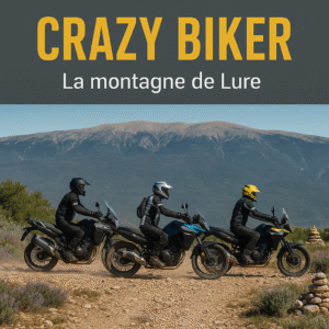 Crazy biker trail experience raid offroad Lure Montagne provence forcalquier
