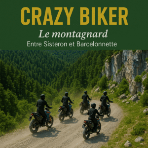 Crazy biker trail experience raid offroad sisteron barcelonnette