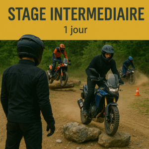 Crazy biker trail experience stage offroad intermédiaire niveau 3