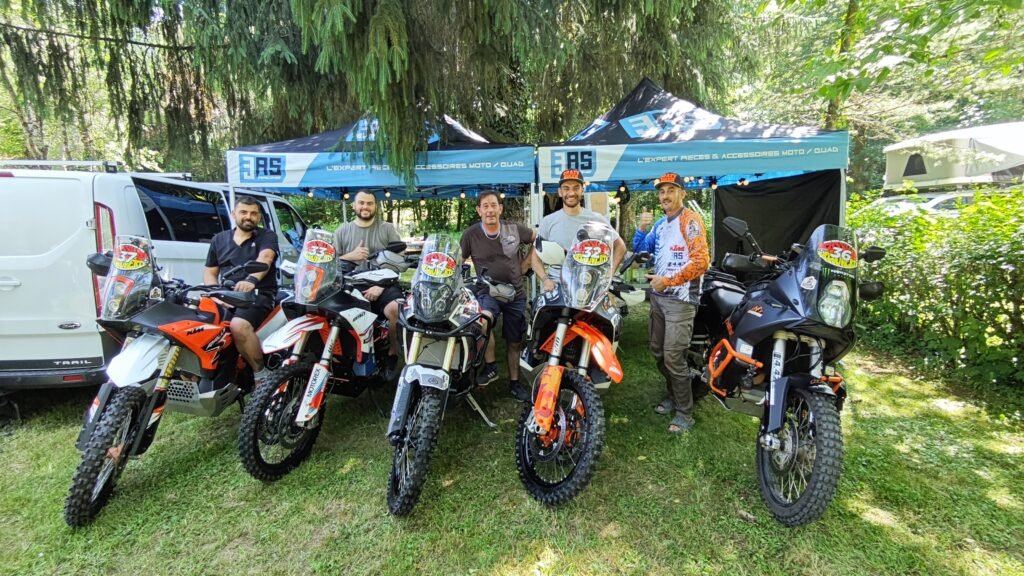 Team crazy biker accompagnement en rallye