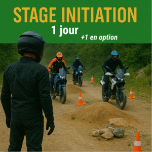 Crazy biker trail experience stage offroad initiation débutant niveau 1 et 2