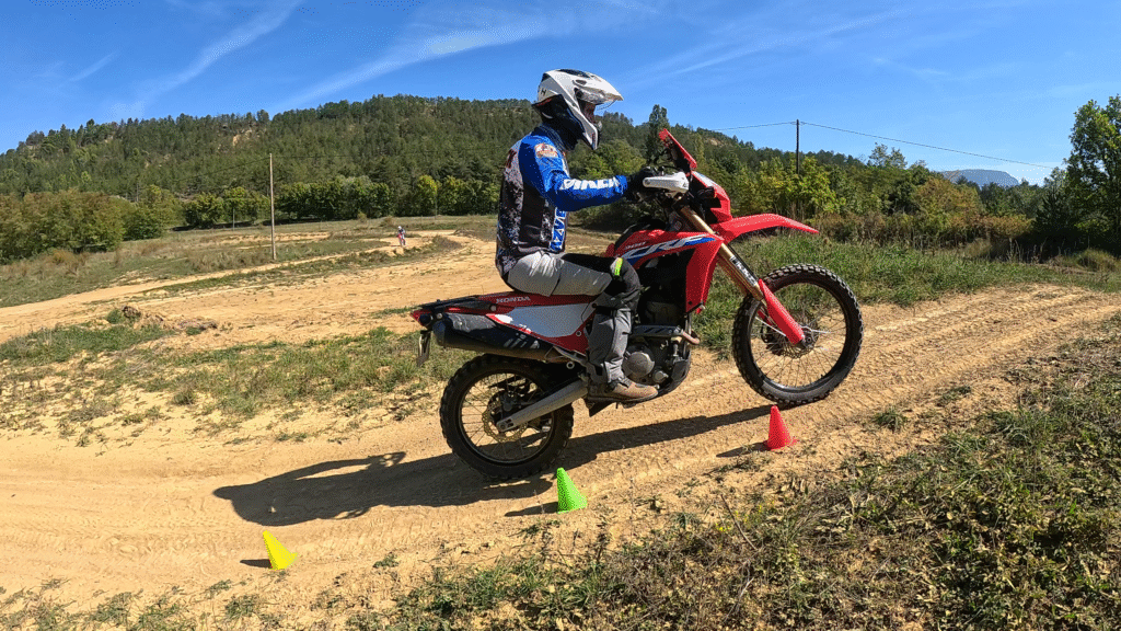 Crazy biker trail experience stage offroad initiation débutant niveau 1 et 2