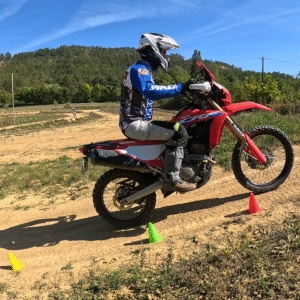 Crazy biker trail experience stage offroad initiation débutant niveau 1 et 2