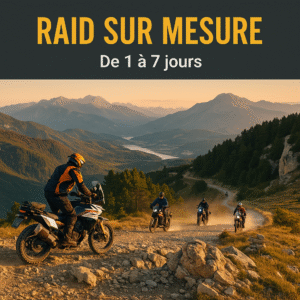 Crazy biker trail experience raid offroad sur mesure
