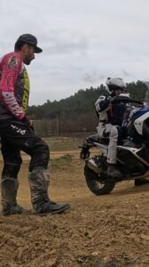 Gallego Cyril moniteur guide moto CQP FFM formation stage raid rallye