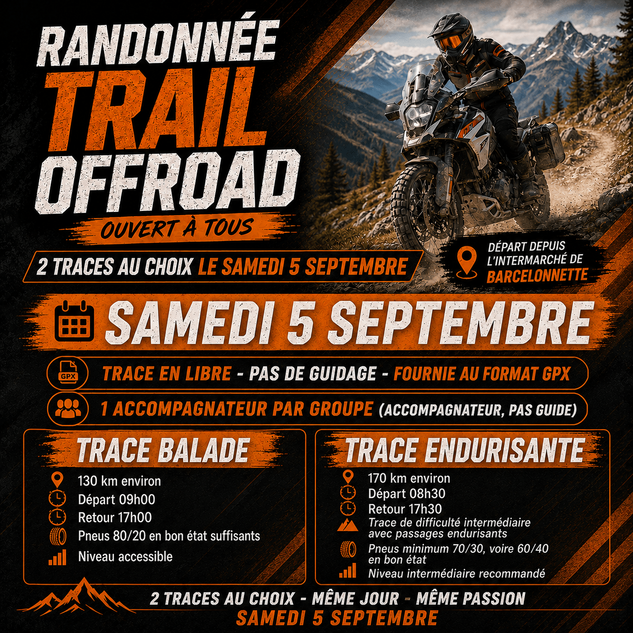 Randonnée en autonome au départ de Barcelonnette