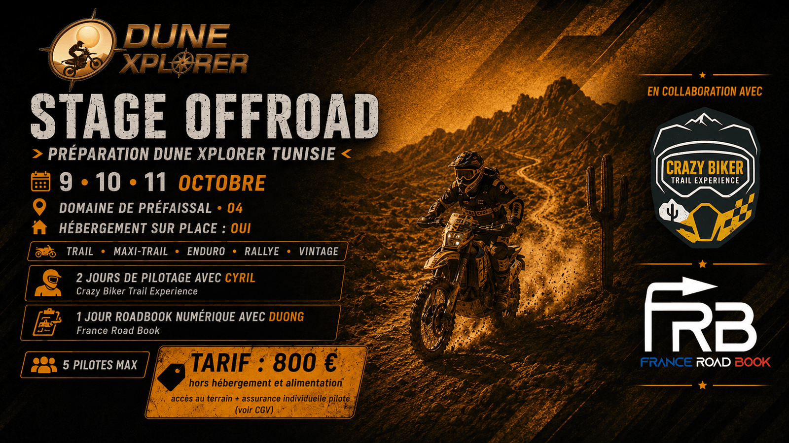 Stage de préparation Dune Xplorer – Image 4
