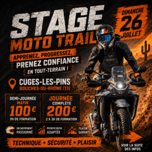 Stage Moto Trail – Cuges-les-Pins (13)